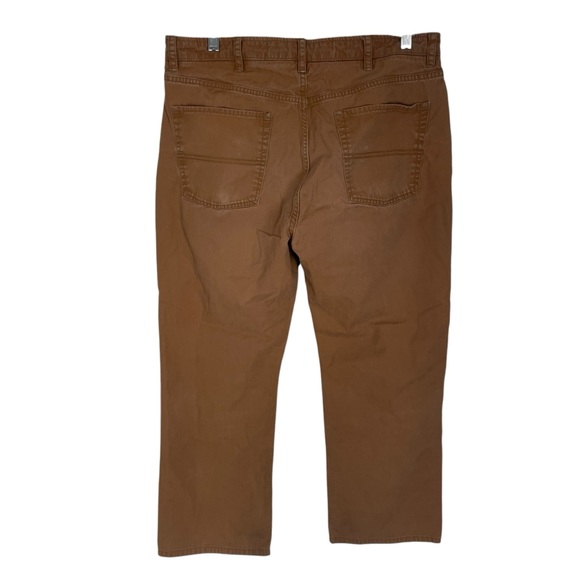 LL Bean Standard Fit Men’s Pants Brown Tan Size 33 x 29 - Picture 5 of 11